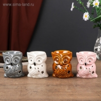 Аромалампа керамика "Совёнок" МИКС 9х7,7х7 см Аромалампа керамика "Совёнок" МИКС 9х7,7х7 см