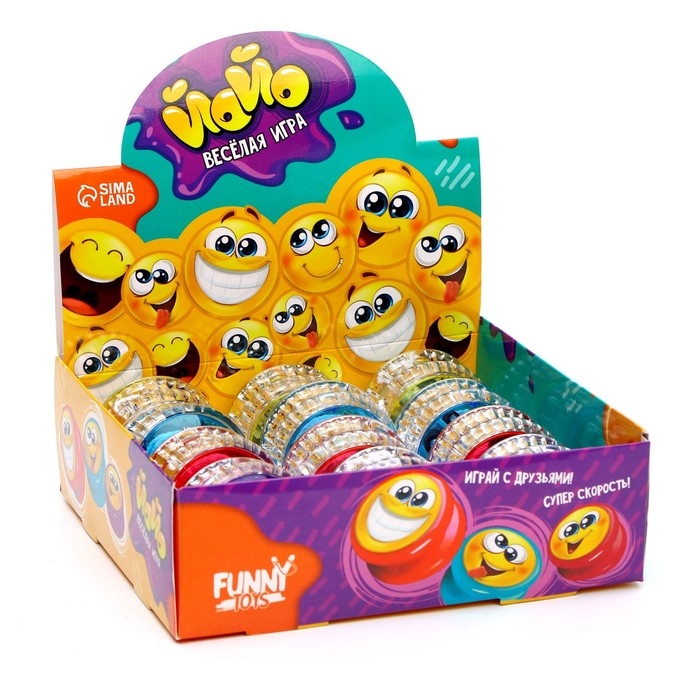 Йо-Йо световой, двойной, цвета МИКС Йо-Йо световой, двойной, цвета МИКС