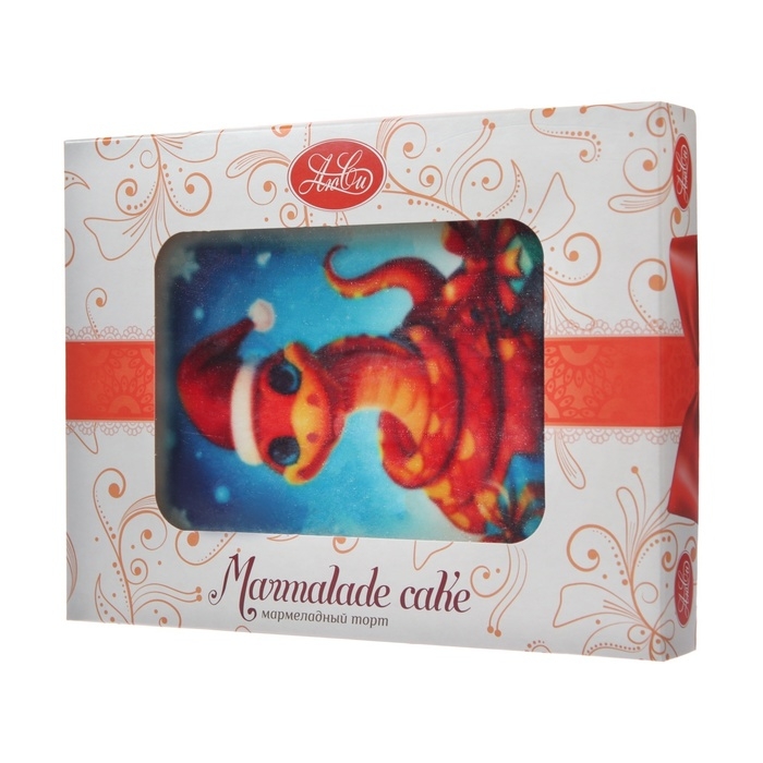 Новый год. Мармеладный торт "Символ года", МИКС, 350 г