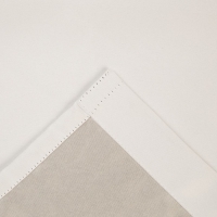 Штора портьерная &laquo;Этель&raquo; 250&times;265 см, двусторонний блэкаут, цвет Белый, пл. 240 г/м&sup2;, 100% п/э