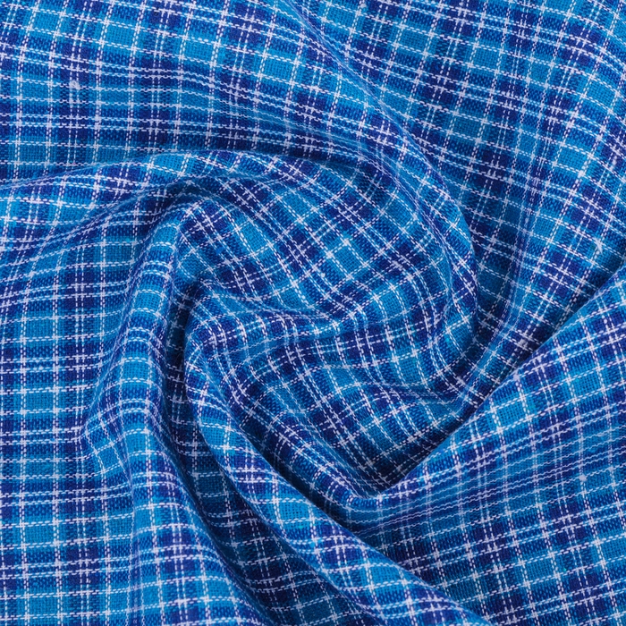 Лоскут для рукоделия, в клетку, 50 &times; 50 см