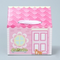 Коробка подарочная складная, упаковка, &laquo;Домик принцессы &raquo;, 15 х 18 х 10 см