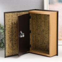 Сейф-книга дерево кожзам "Цветение" 27х18х7 см Сейф-книга дерево кожзам "Цветение" 27х18х7 см