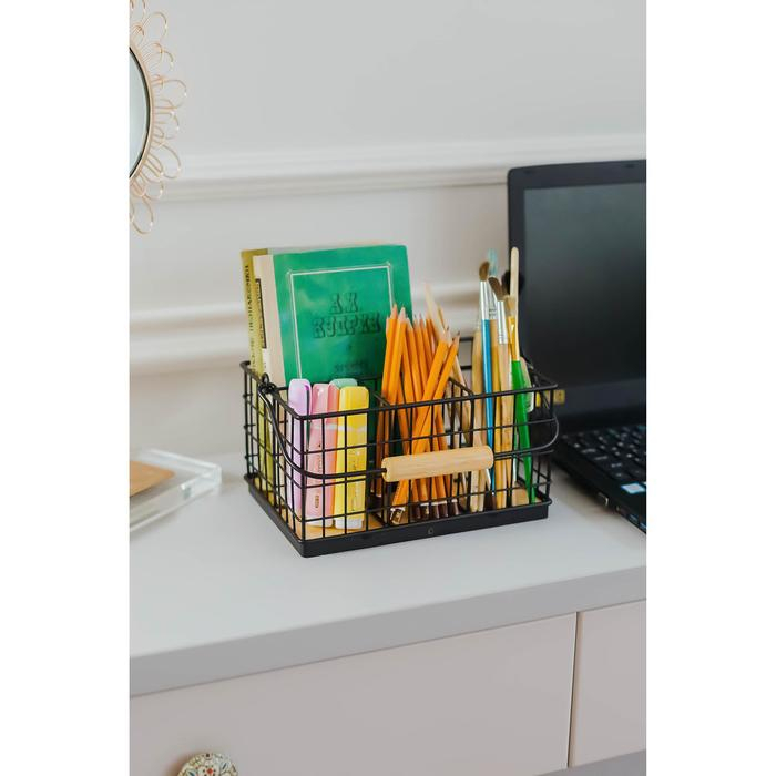 Корзина для мелочей Доляна &laquo;Эстетика&raquo;, 23,5&times;16&times;12 см