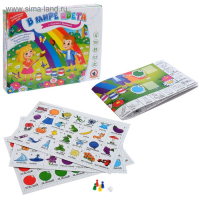 Настольная игра &laquo;В мире цвета с Алисой и Никитой&raquo;