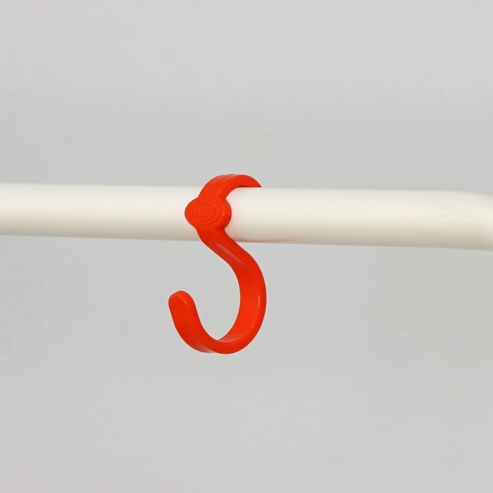 Вешалка напольная для одежды &laquo;Радуга&raquo;, 82,5&times;42&times;150 см, цвет белый