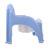 Горшок детский «Утенок» голубовато-серый/ белый 310х295х280мм Горшок детский «Утенок» голубовато-серый/ белый 310х295х280мм