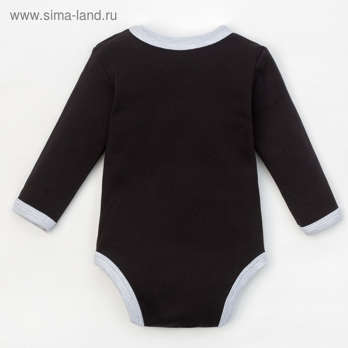 Боди Крошка Я «Рок стайл», рост 68-74 см, (размер24), цвет чёрный Боди Крошка Я «Рок стайл», рост 68-74 см, (размер24), цвет чёрный