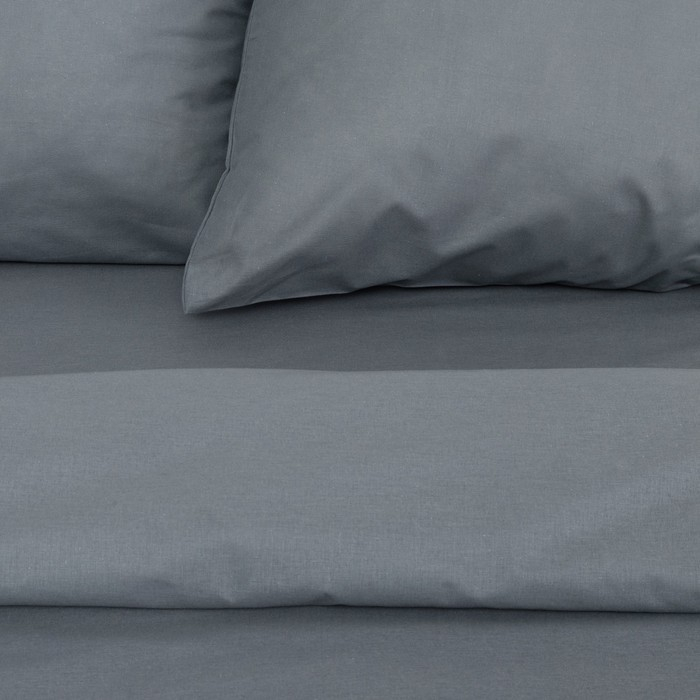 Постельное бельё Этель 1,5 сп &laquo;Муссон&raquo; 143&times;215 см, 150&times;214 см, 70&times;70 см 2 шт, поплин 125 г/м&sup2;