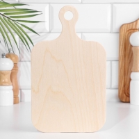 Доска разделочная деревянная "Классика", с ручкой, 25&times;15&times;0,6 см