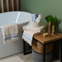 Полотенце махровое LoveLife &laquo;Муссон&raquo; 70х120 см, аквамарин, 100% хлопок, 500 гр/м2