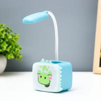 Настольная лампа "Динозаврик" LED 3Вт USB АКБ МИКС 5,5х8х29 см RISALUX Настольная лампа "Динозаврик" LED 3Вт USB АКБ МИКС 5,5х8х29 см RISALUX