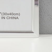 Фоторамка пластик 30х40 см "Серебристая" 1х32,5х42,5 см Фоторамка пластик 30х40 см "Серебристая" 1х32,5х42,5 см