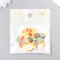 Декор для творчества дерево "Фрукты" набор 10 шт 2х2,2 см Декор для творчества дерево "Фрукты" набор 10 шт 2х2,2 см