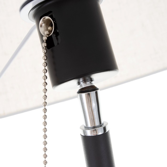 Торшер 19072/1 E27 40Вт черный 45х40х170 см