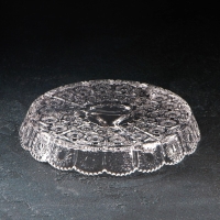 Менажница стеклянная круглая &laquo;Северная звезда&raquo;, 3 секции, d=20 см