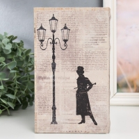 Сейф-книга дерево кожзам "Фонарный столб" 21х13х5 см Сейф-книга дерево кожзам "Фонарный столб" 21х13х5 см