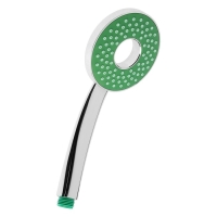 Лейка для душа ZEIN Z3537, d=105 мм, отверстие внутри, хром/зелёный Лейка для душа ZEIN Z3537, d=105 мм, отверстие внутри, хром/зелёный