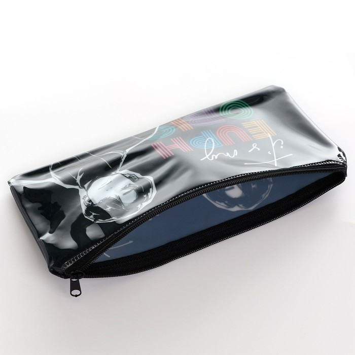 Пенал школьный мягкий плоский 9,5 х 20,5 ПВХ &laquo;1 сентября: Anime&raquo; МИКС