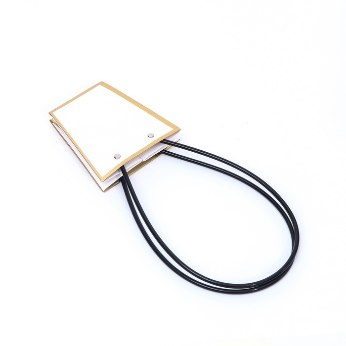 Сумка для цветов &laquo;Белая&raquo;, с тиснением, влагостойкая, 12 x 12 - 8 x 8 - 12,5 см