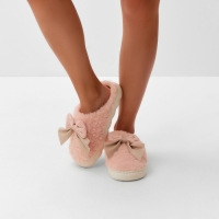 Тапочки женские, размер 38-39, цвет розовый