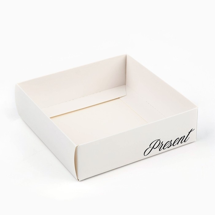 Коробка для кондитерских изделий Present, 10 х 10 х 10 см Коробка для кондитерских изделий Present, 10 х 10 х 10 см