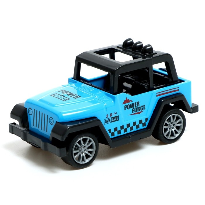 Машина металлическая &laquo;Крутые гонки. Внедорожник&raquo;, инерция, 1:64, МИКС