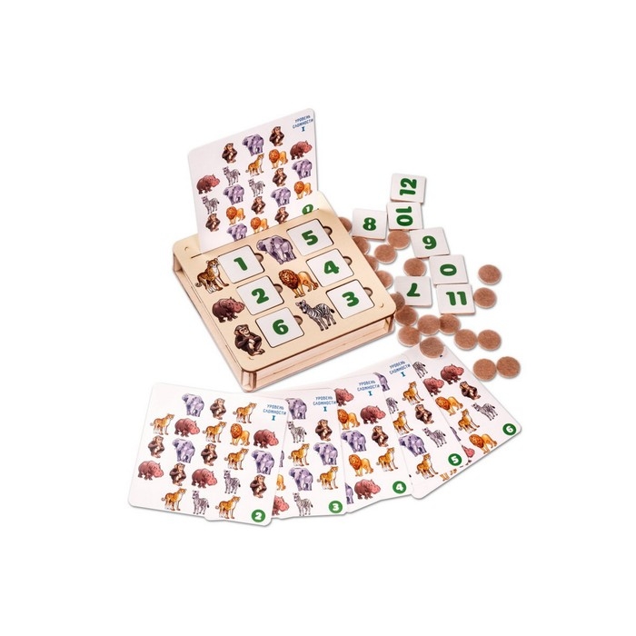 Обучающая игра &laquo;Математическая шкатулка. Животные&raquo;