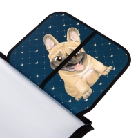 Папка для труда А4, 325 х 230 х 25 мм, молния вокруг, откидная планка, пластиковая, ПТР-1, Calligrata "Бульдожка" Папка для труда А4, 325 х 230 х 25 мм, молния вокруг, откидная планка, пластиковая, ПТР-1, Calligrata "Бульдожка"