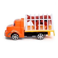 Грузовик инерционный &laquo;Перевозчик&raquo;, с животным, МИКС