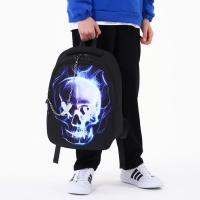 Рюкзак школьный «1 сентября: Skull» 39x32x14 см Рюкзак школьный «1 сентября: Skull» 39x32x14 см