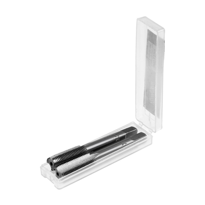 Метчики метрические ручные ТУНДРА, М10 х 1 мм, комплект из 2 шт. Метчики метрические ручные ТУНДРА, М10 х 1 мм, комплект из 2 шт.