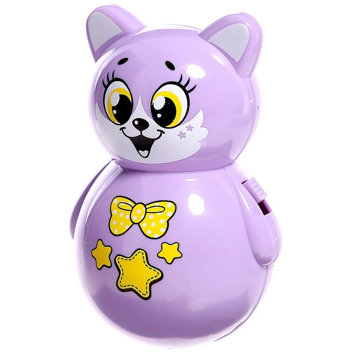 Музыкальная неваляшка &laquo;Весёлый малыш&raquo;, цвет фиолетовый