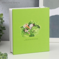 Фотоальбом на 100 фото 10х15 см "Спящие звери на полянке" 17,5х15,6х4,6 см