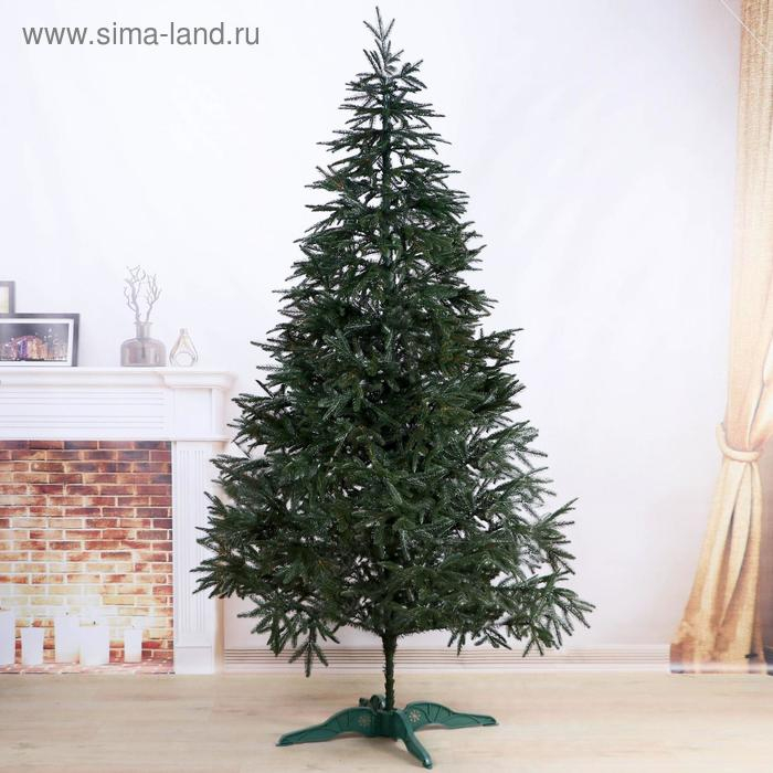Ёлка искусственная Ёлка искусственная "Альпийская" 210 см, d нижнего яруса 120 см, 634 ветки (литые ветки)
