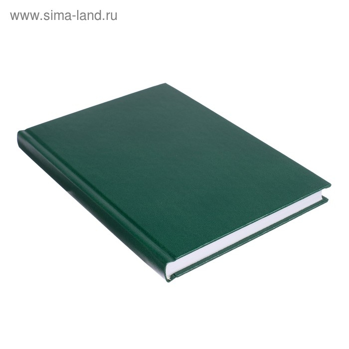 Ежедневник недатированный А5+, 136 листов Ideal new, бумвинил, блок 70 г/м2, зелёный