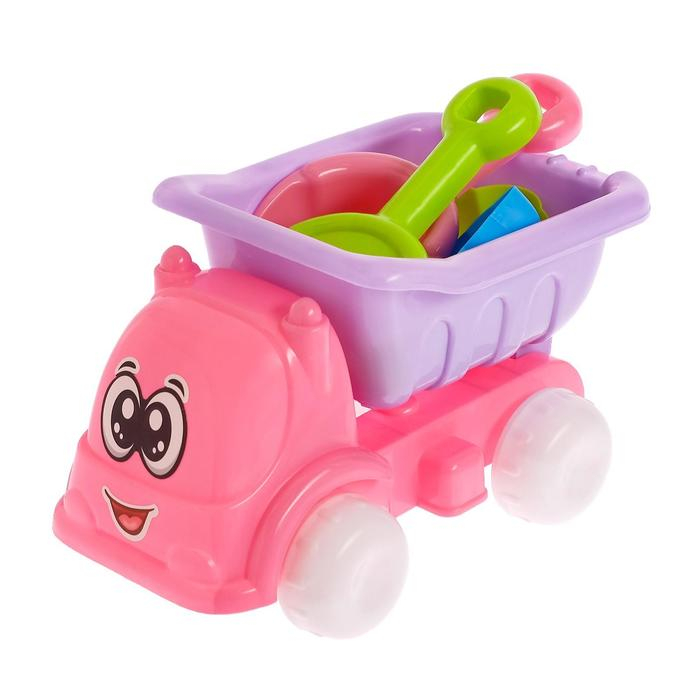 Песочный набор «Бибика», 5 предметов, МИКС Песочный набор «Бибика», 5 предметов, МИКС