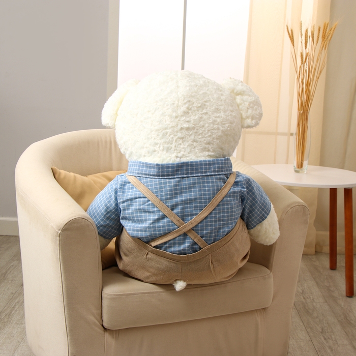 Мягкая игрушка &laquo;Медведь&raquo;, в голубой рубашке, 100 см