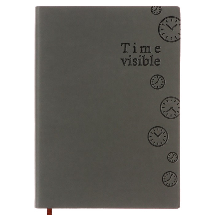 Ежедневник недатированный А6, 100 листов в линейку, обложка пвх, МИКС Ежедневник недатированный А6, 100 листов в линейку, обложка пвх, МИКС