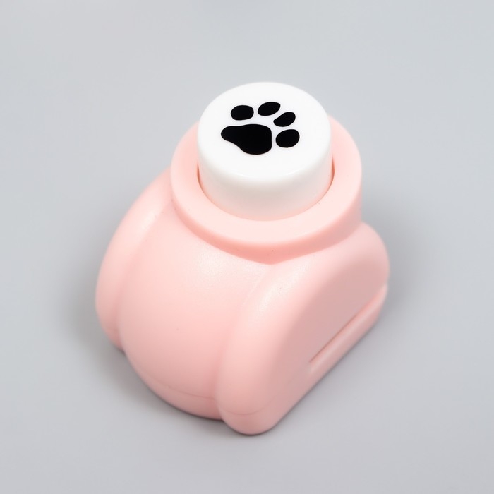 Дырокол фигурный Дырокол фигурный "Отпечаток лапки" d=0,8 см МИКС 3х2,5х2,5 см