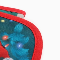 Набор кухонный Доляна "Мечта исполнится": прихватка 17х17 см, варежка-прихватка 20х28 см, 35% хлопок