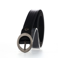 Ремень женский, ширина 2 см, пряжка металл, цвет чёрный Ремень женский, ширина 2 см, пряжка металл, цвет чёрный