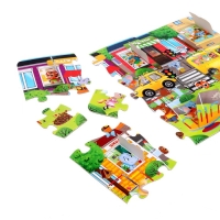 Пазлы с окошками &laquo;Зооленд&raquo;, 17 деталей