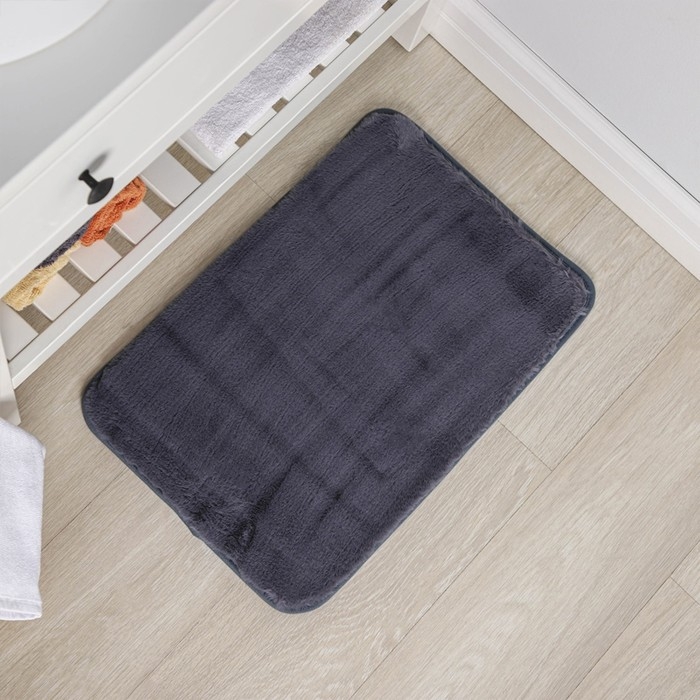 Коврик для дома SAVANNA «Элайза», 40×60 см, цвет серый Коврик для дома SAVANNA «Элайза», 40×60 см, цвет серый