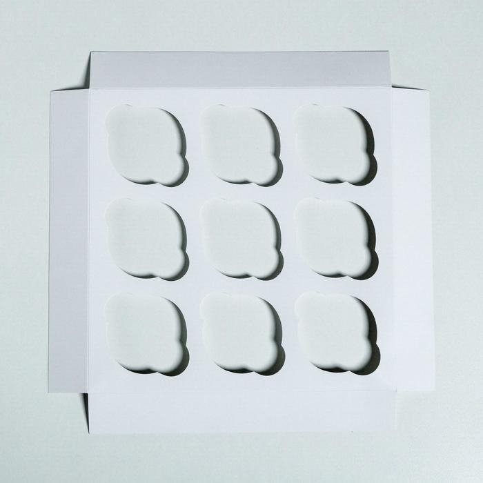 Коробка для капкейков &laquo;Новогодняя&raquo; 25 х 25 х 10 см, Новый год