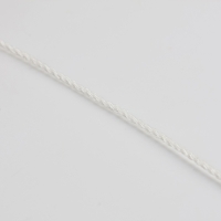 Нить для плетения, d = 2 мм, 25 &plusmn; 1 м, цвет белый