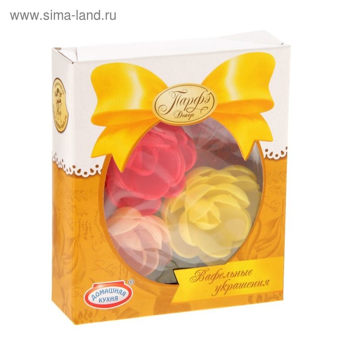 Набор кондитерский &laquo;Вафельные украшения с посыпками&raquo;, 17.2 г, МИКС