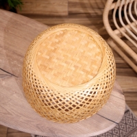 Корзинка плетёная, из бамбука 40х40х25 см