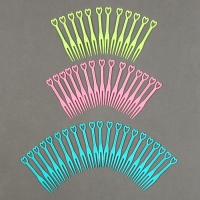 Шпажки «Сердечки», набор 50 шт., цвет МИКС Шпажки «Сердечки», набор 50 шт., цвет МИКС