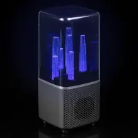 Беспроводная колонка с подсветкой citySound, черная